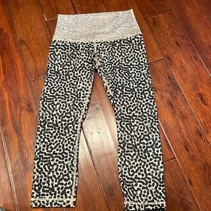 Lululemon Dalmatian print leggings